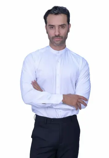 Chemise Homme Col Mao